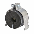 Eaton B-Line series IPH series insert with clamp, 0.5" H x 2" D, Steel, 0.75" insul thickness