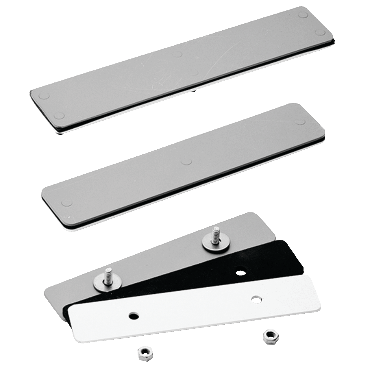 A22BAP ADY Blank Adapter Plate, Mild Steel, Gray