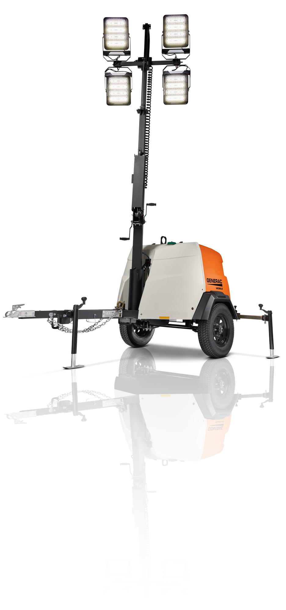 MLT6SKDS-STD4 6kW Brushless, Capacitor Regulated, Kubota  - Electric Winch- G4 LED
