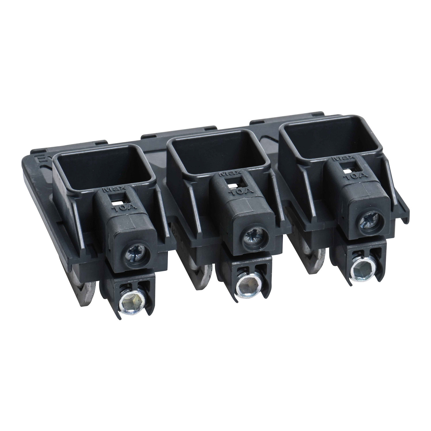 LV426974 PowerPact I-Line Lug Connector Kit With Control Wire Terminal, 14 to 3/0 AWG Solid Stranded, 6 to 2/0 AWG Fine Stranded, For Use With PowerPact B Frame 15 to 125 A 3-Pole Molded Case Circuit Breaker