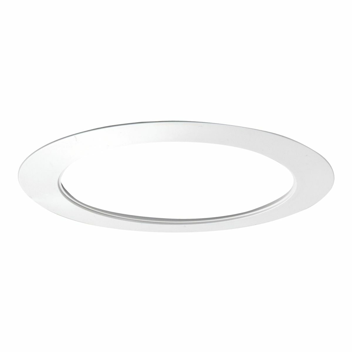 OT400P Halo OT40 Oversized Round Lighting Trim Ring, 6 in Dia Inside x 9-1/4 in Dia Outside, LED Lamp, For Use With H7 and H750 Housing, Metal