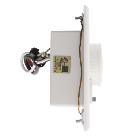 701B Tork 1-Phase Mechanical Timer With 1-Gang Decorator Wallplate, 24 hr Setting, 125 V AC, 1 hp, SPST Contact, 1 Poles