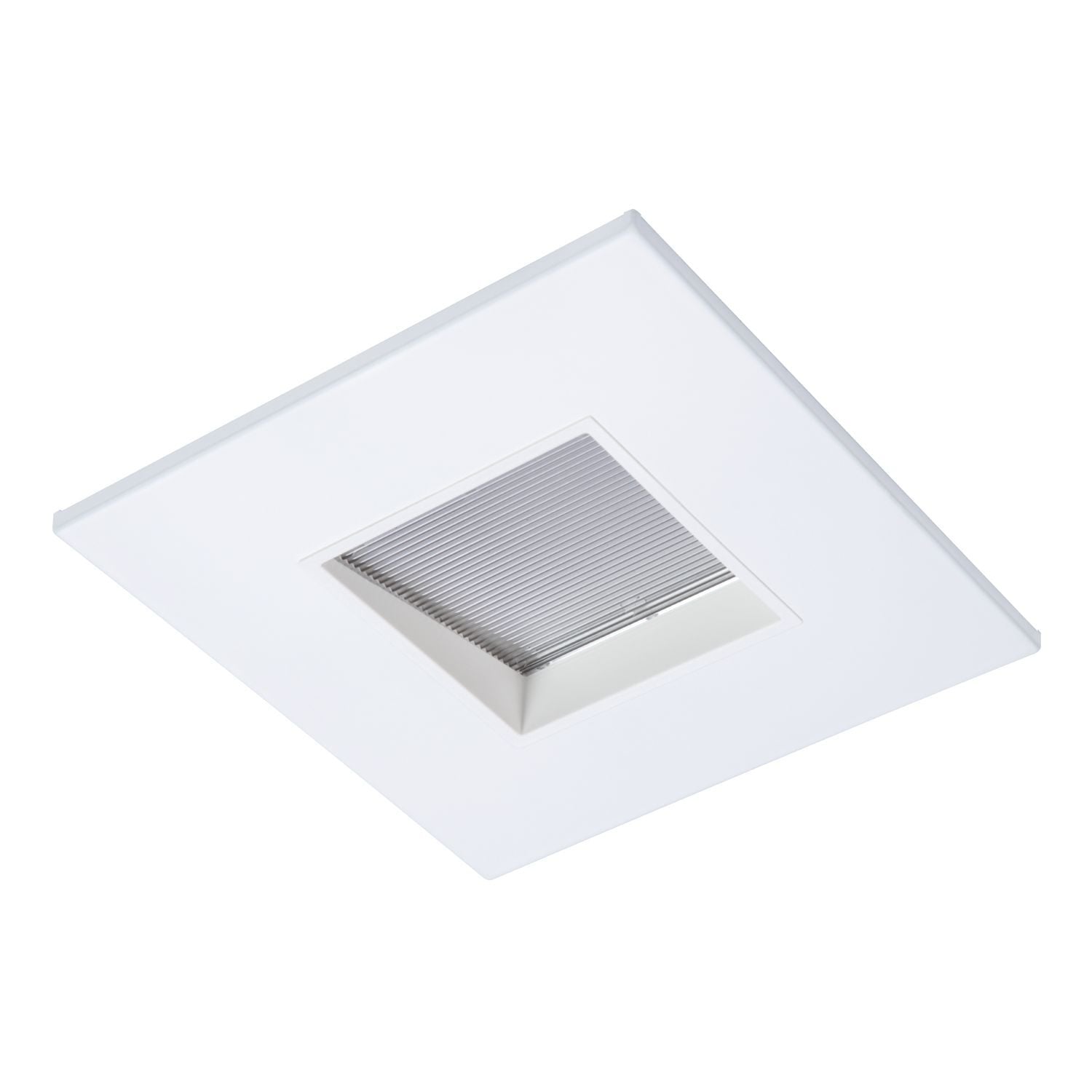 TL46S6GMWWB Halo TL46S Asymmetric Lensed Pinhole Square Wall Wash Lighting Trim, LED Lamp, For Use With 2 in Recessed Downlight Housing and 4 in ML4D Module, Die Formed Steel