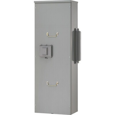 EZM1800CBU EZ Meter-Pak Meter Center Main Unit, 120/240 VAC, 800 A, 1 Phase, NEMA 3R Enclosure