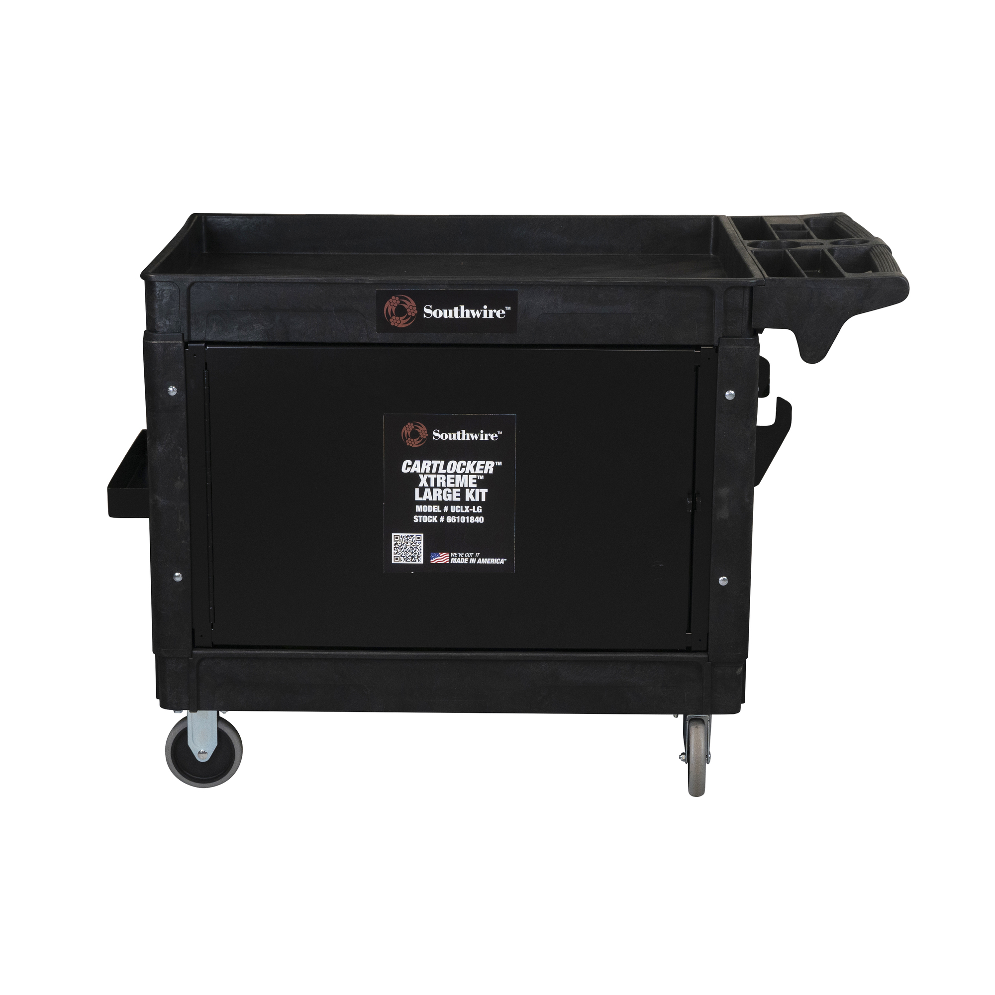 UCLX-LG Cartlocker Xtreme Large Utility Cart Kit, 35 in L x 19 in W x 4-1/2 in H, 550 lb Load