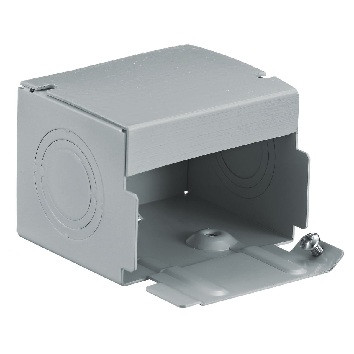 HBL3010CGY HBL3000 Standard Entrance Fitting, For Use With HBL3000 Series Metal Raceway, Roll Formed Steel, Gray