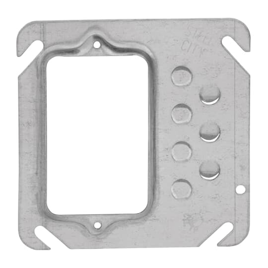 52-C-10 Steel City Device Cover, 4 in L x 4 in W, Steel