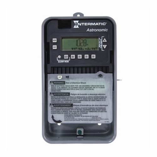ET8415CR Astronomic Electronic Timer Switch, 1 min to 6 days 23 hr 59 min Setting, 120/277 V AC, 1, 2 hp, 1NO 1 Form A SPST Contact, 1 Poles