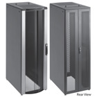 ProLine FloTek PC Server Cabinet with Sides, 2000x600x900mm, Black, Steel