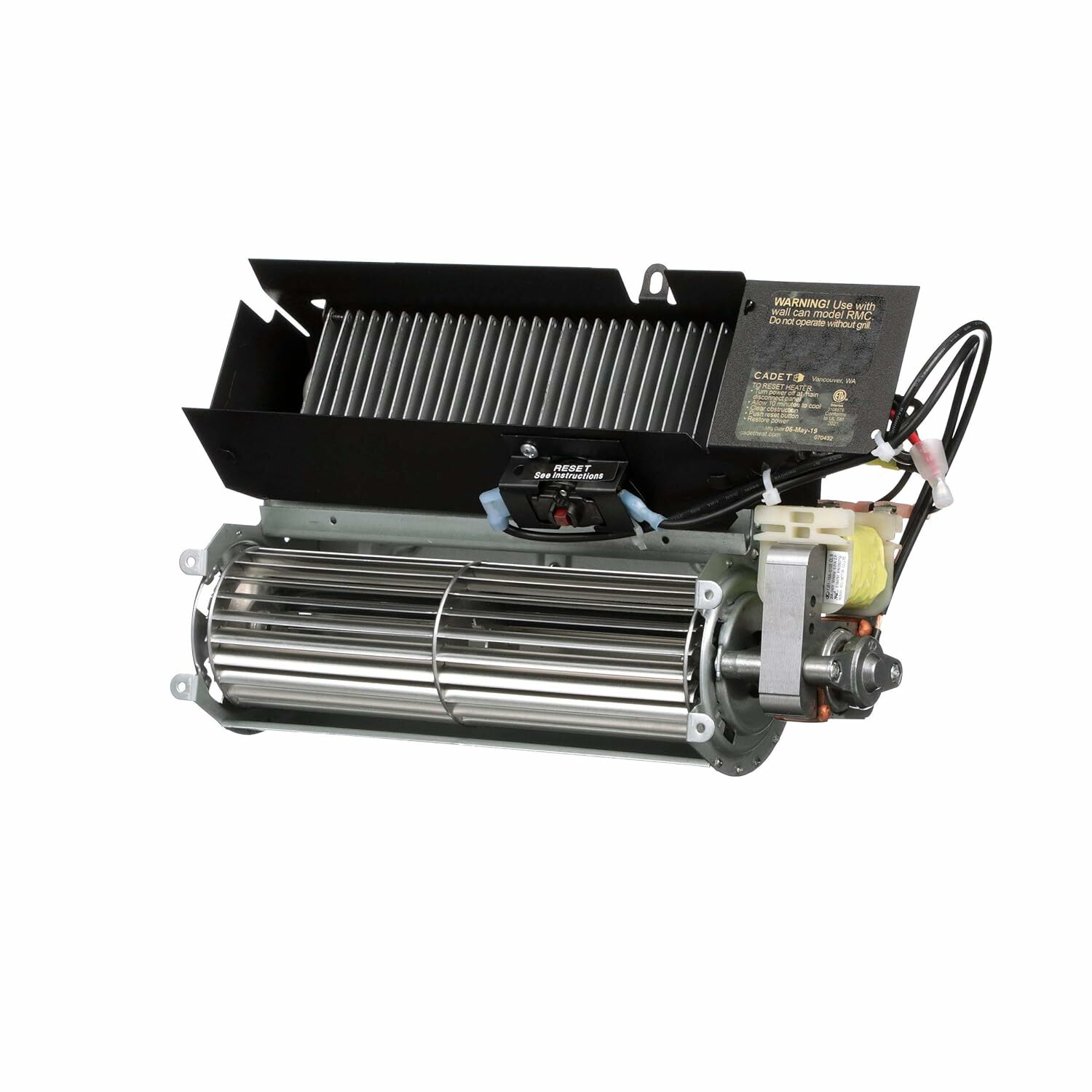 RM162 Register Electric Heater Assembly, 1.6 kW, 208/240 V AC