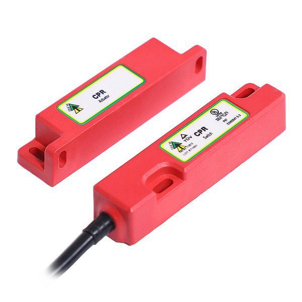 CPR Magnetic Non-Contact Safety Interlock Switch, 2NC, 2M Pre-Wired