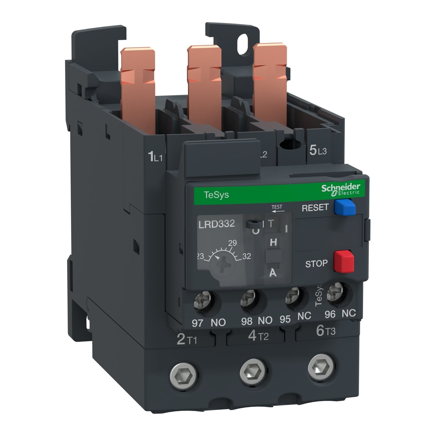 LRD332 TeSys D-Line Thermal Overload Relay, 23 to 28 A, 1NO-1NC 1 Form A/1 Form B Contact