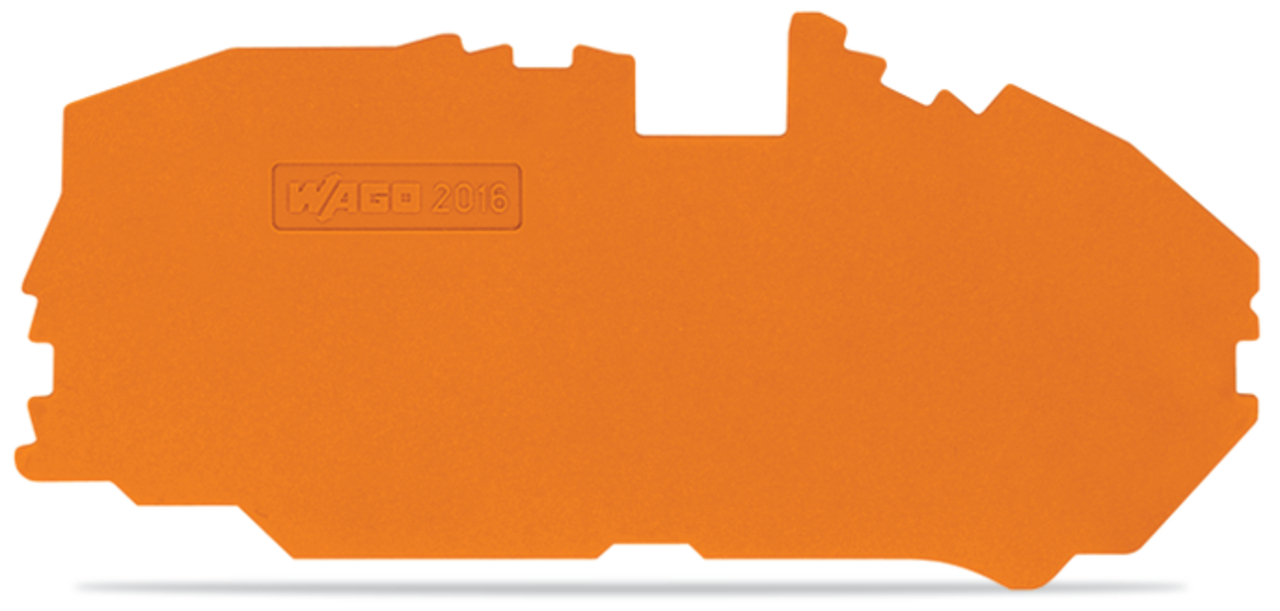 2016-7692 End and Intermediate Plate, Polyamide, Orange