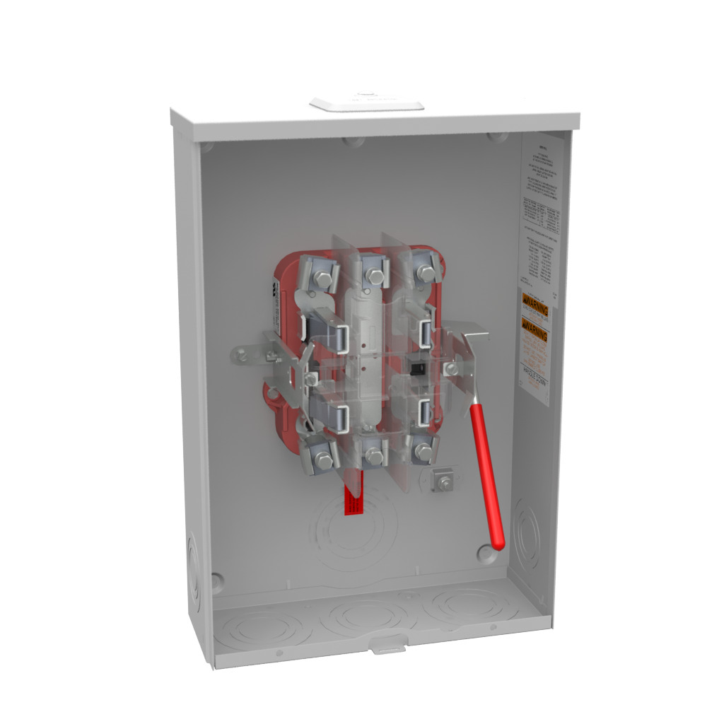 U4801-XL-ALT 4 Term, Ringless, Small Closing Plate, Lever Bypass, Alliant Energy