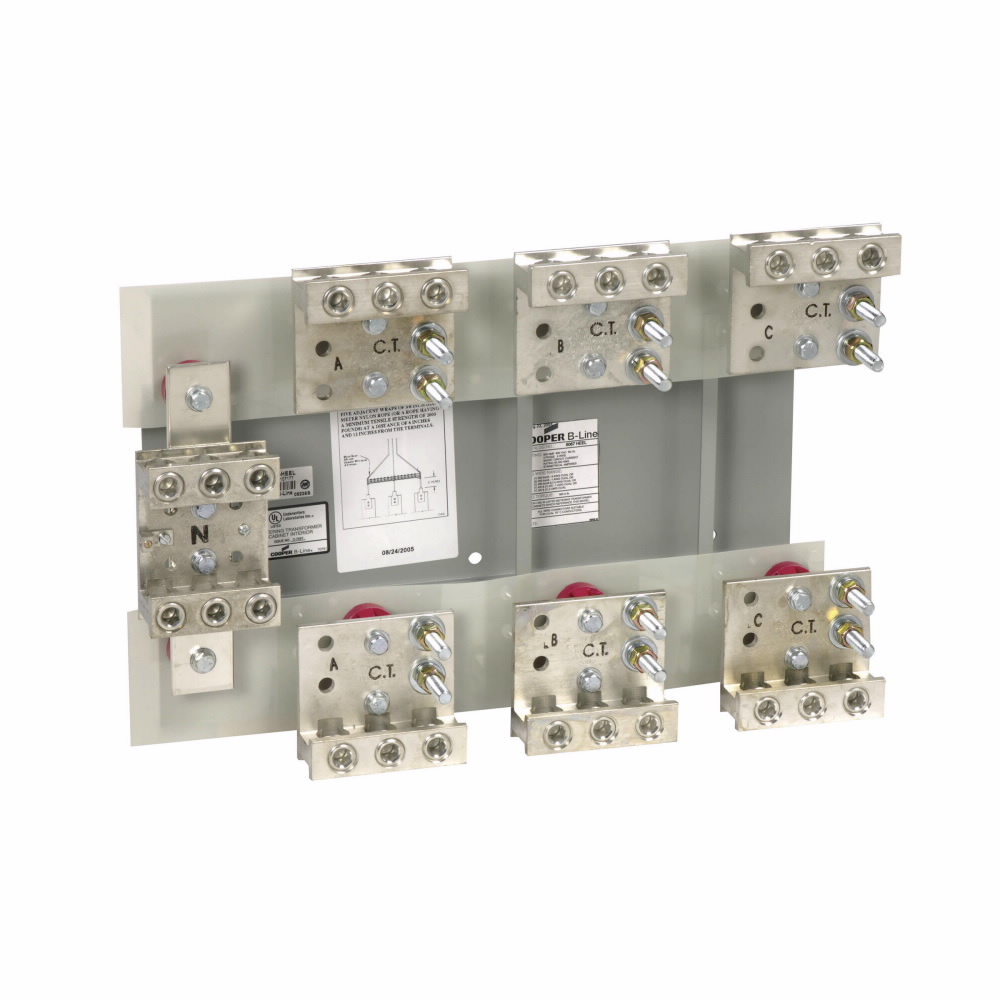 6067 HEEL Current Transformer Metering, 800 Amp, 54 kAIC, #4-600 MCM, #4-600 MCM, 4 Wire, for use with CT-rated Enclosures
