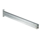 Bracket, Back to Back Cantilever Channel, Length 12 Inches, Height 6-1/4 Inches, Design Load 1,650 Pounds, Steel