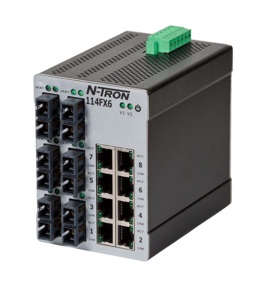 114FX6-SC Ethernet Switch