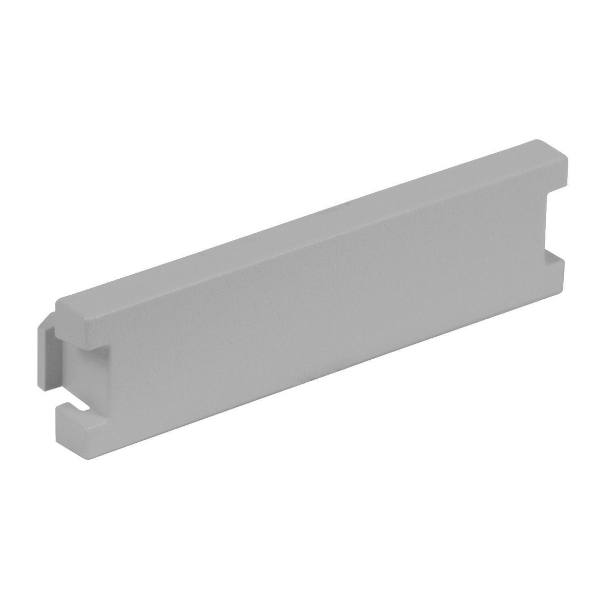IMB05GY 0.5-Unit Blank Horizontal Unloaded A/V Module, Snap-Fit Mount, ABS, Gray