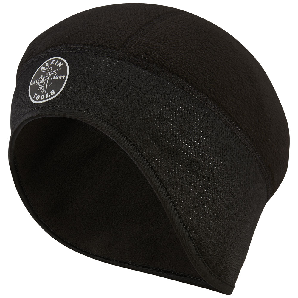 60383 Winter Helmet Liner, For Use With Hard Hats, Universal, Polyester, Black