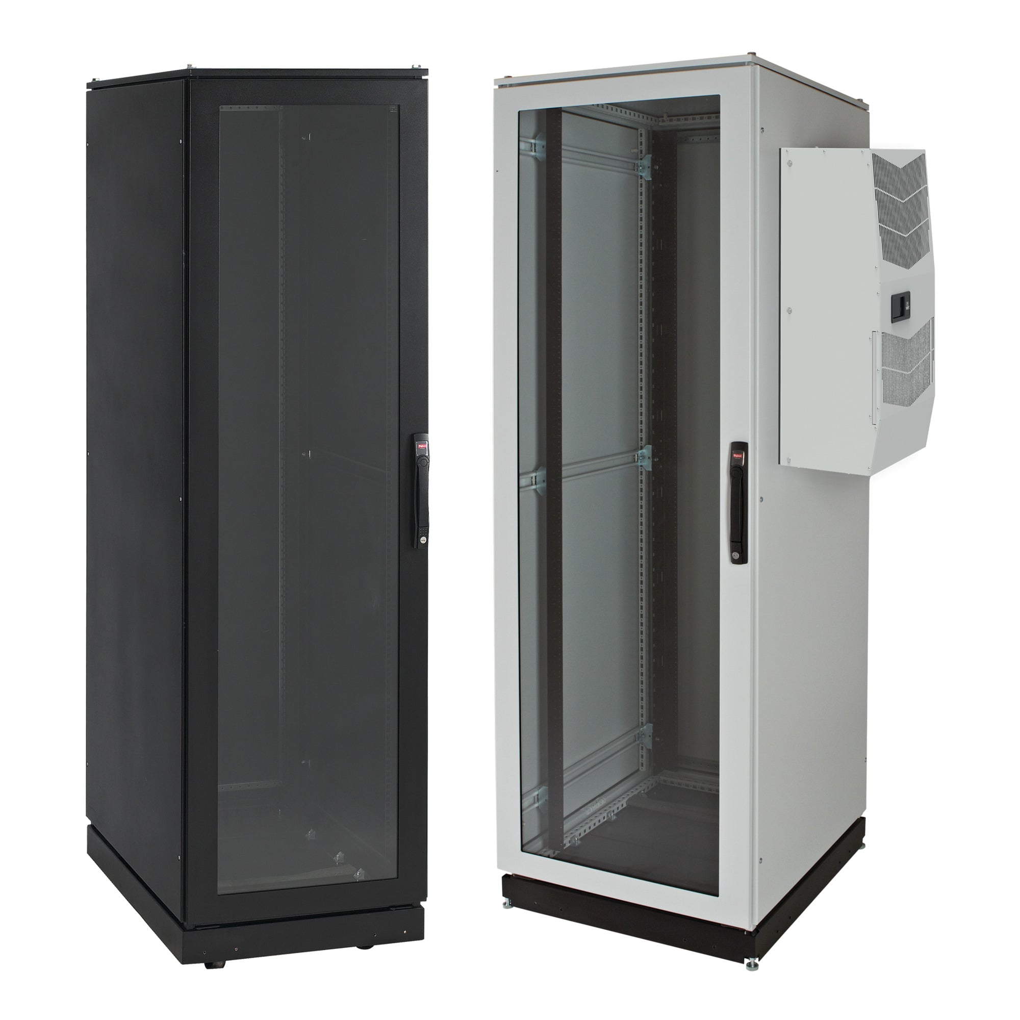 PSC20610GAC ProLine DPC:DPSR AC Ready Free Stand Voice/Data and Server Cabinet, 82.1 in L x 23.94 in W x 39.34 in D, NEMA 12 NEMA Rating, Steel