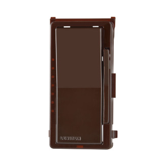 DDKIT-B Decora Color Change Kit With Locator Light, For Use With Decora Digital/Smart Dimmer and Dimmer Remote, Wall Mount, Brown
