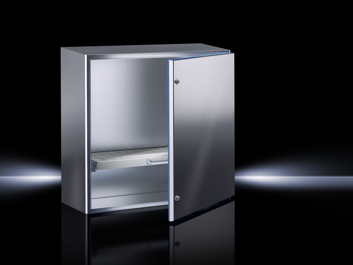 4000064 Hygienic Design Enclosure, 810 mm W x 496 mm D, 304 Stainless Steel