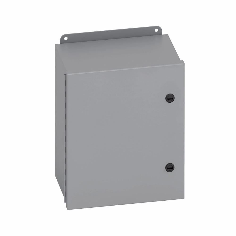 664-4QT JIC Enclosure, 6 in W x 4 in D x 6 in H, NEMA 4 NEMA Rating, Carbon Steel