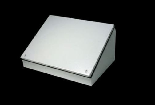 8018828 CS Series Console Enclosure, 20 in W x 11 in D x 16 in H, NEMA 12/13, Carbon Steel