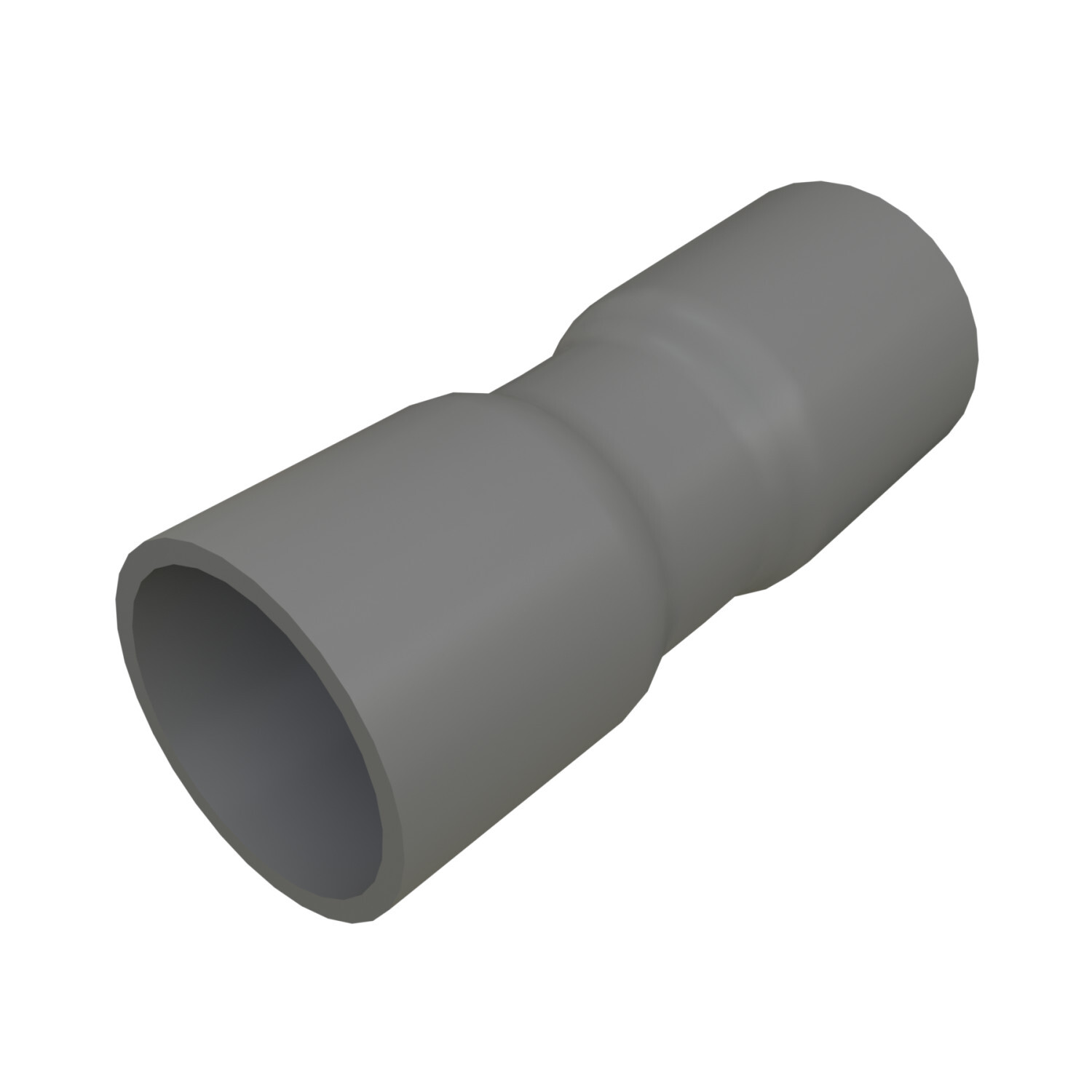 802737 Bell x Bell End Straight Conduit Coupling, 6 in, For Use With Rigid PVC Conduit, PVC