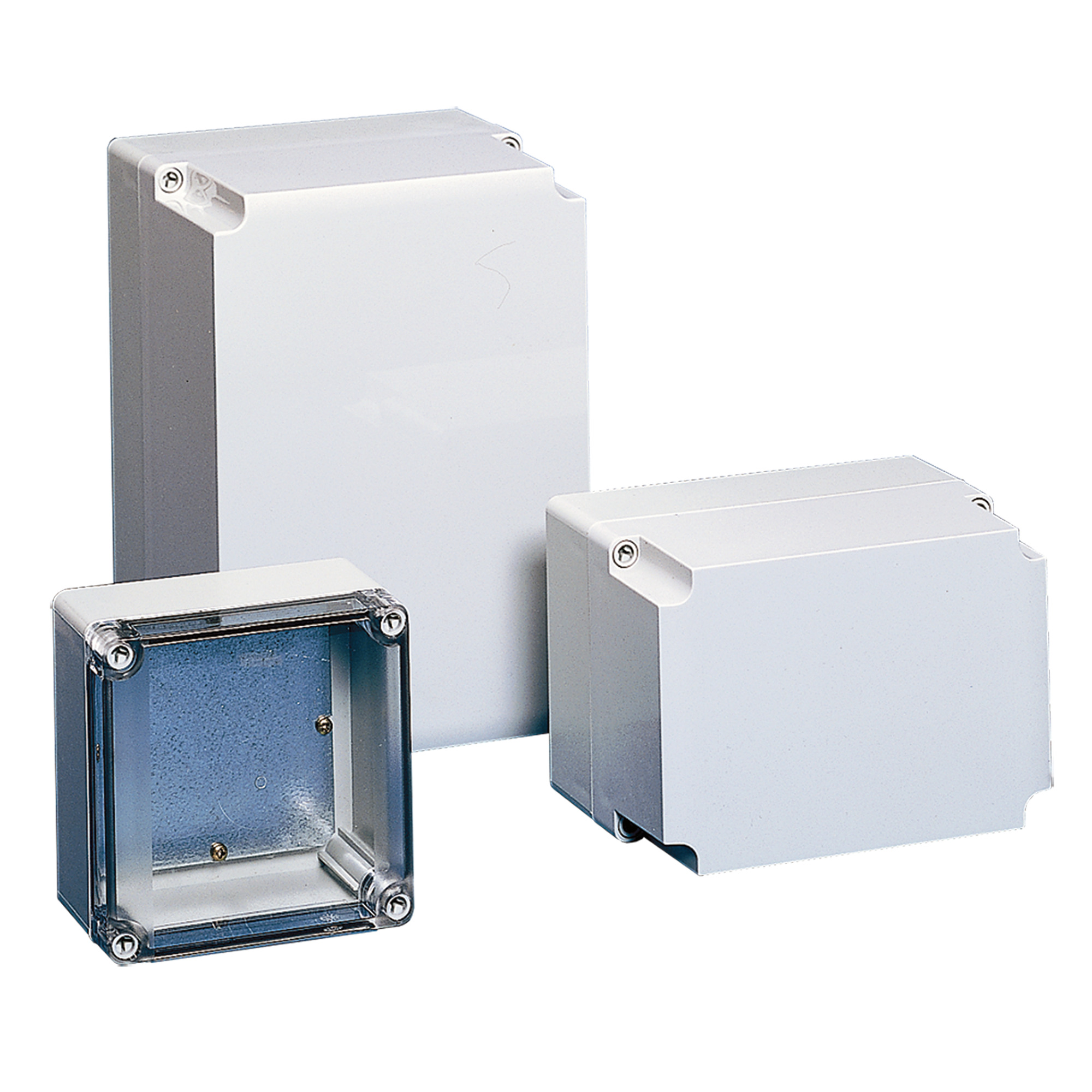 Q131313PCE Q41 Junction Box, 125 mm H x 125 mm W x 124 mm D, Opaque/Screw Cover, NEMA 4X/IP67 NEMA Rating, Polycarbonate
