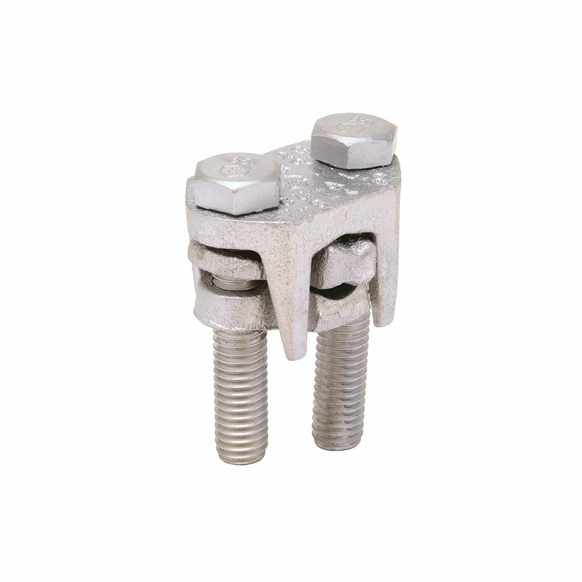 KVSU28 2-Piece Compact Universal Mechanical Grounding Connector, 6 to 4/0 AWG, 4/0 AWG to 5/32 in Conductor, Copper Alloy