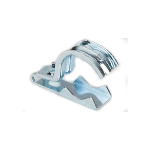 UCS-100125 Bridgeport Mighty-Bond 1-Hole Universal Clamp Strap, 1 to 1-1/4 in Conduit, Steel