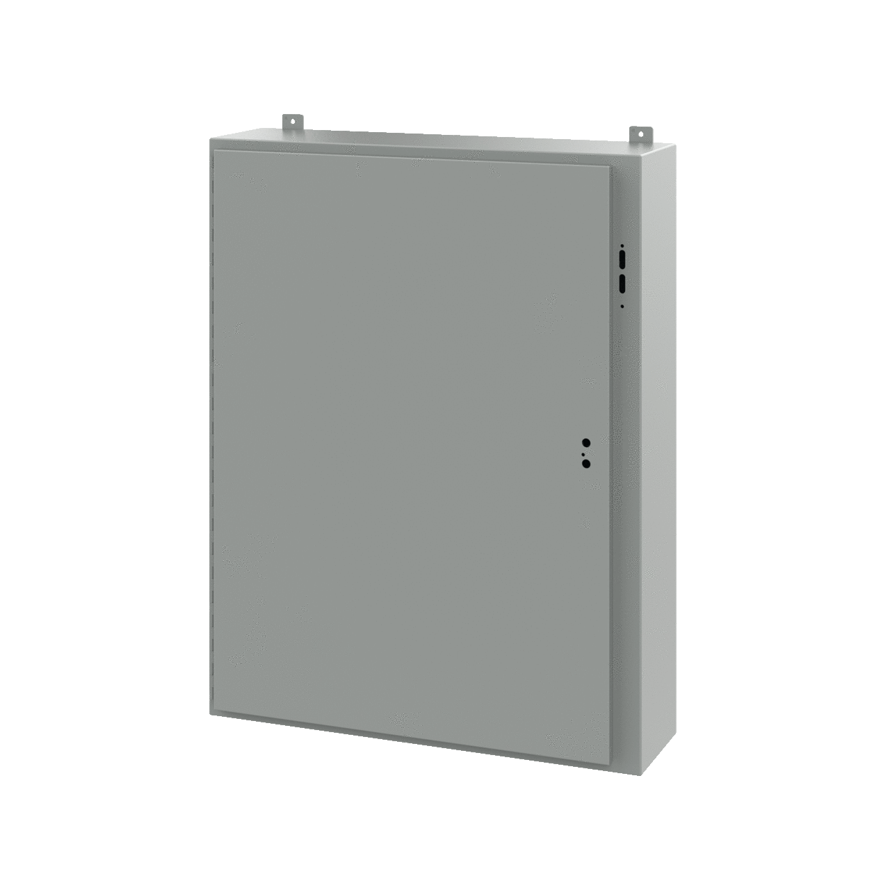 A48SA3810LP A25 Preferred Cutout Disconnect Enclosure, 48 in L x 37.38 in W x 10 in D, NEMA 12/13 NEMA Rating, Steel