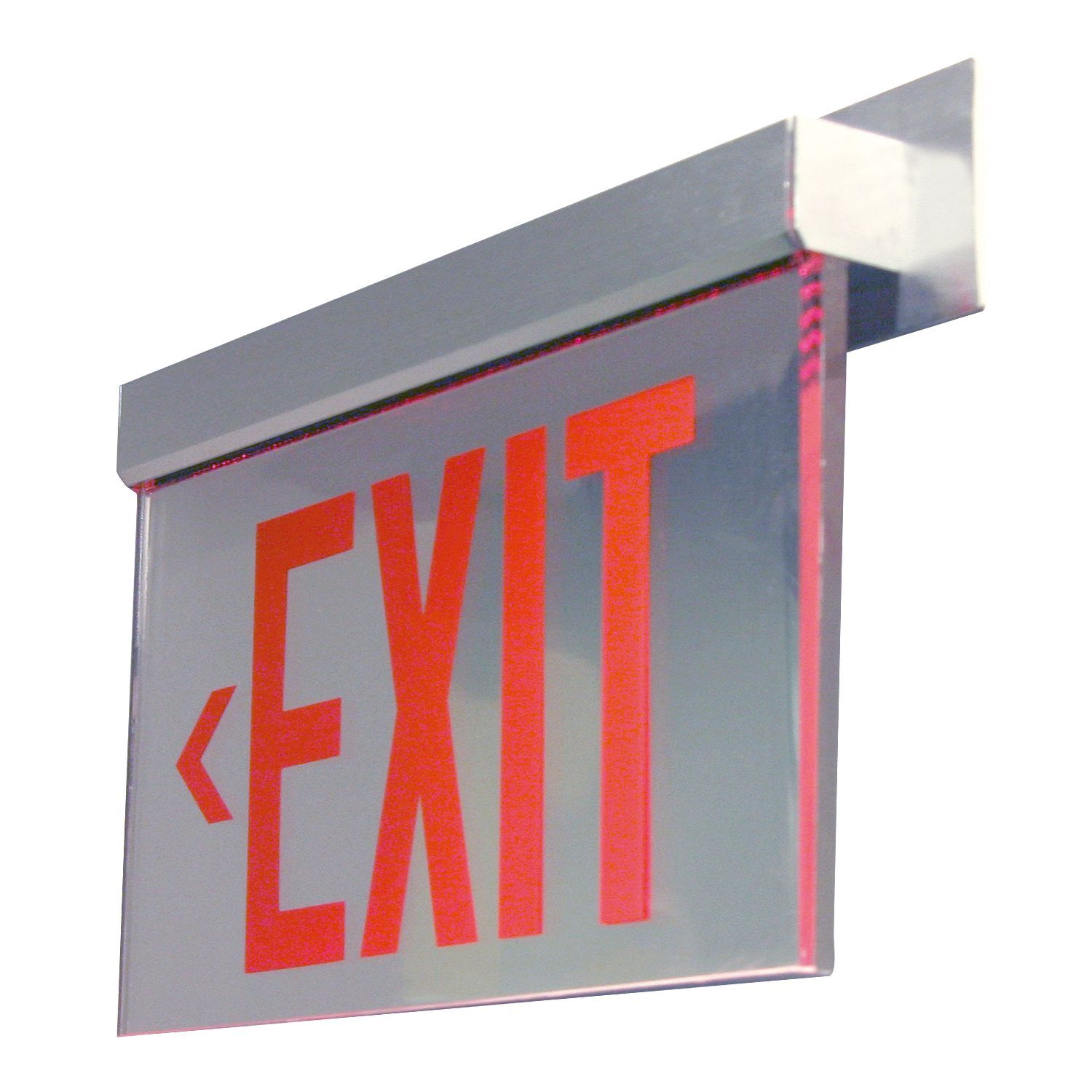 ESH72 Sure-Lites ES Series Double Face Self-Powered Recessed Exit Sign Housing, For Use With ES Series LED Lamp Exit Light, Steel