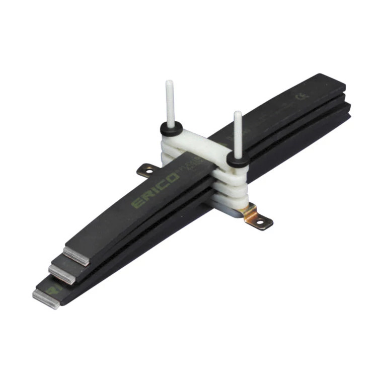 FS40-63 ERI4 Flexibar Spacer Clamp, 1.57 to 2.48 in W Conductor, Polyamide/Steel