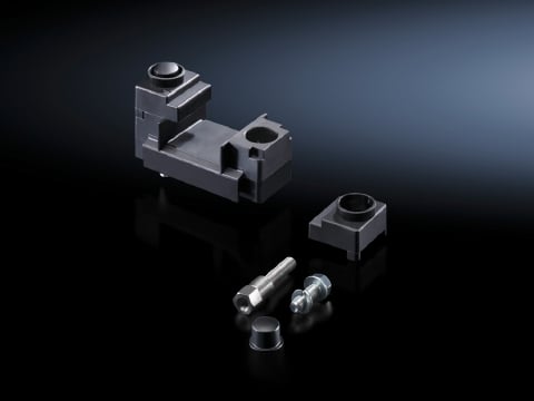9649160 Busbar Support, 3-Pole, For Use With Maxi-PLS 1600/2000 Busbar, Polyamide, Graphite Black
