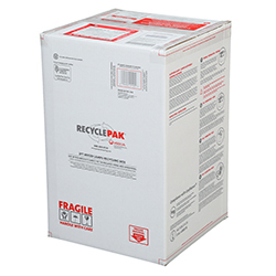 SUPPLY-126 RecyclePak Mixed Lamp Recycling Pail, 25 in L x 16 in W x 16 in H, 2 ft L