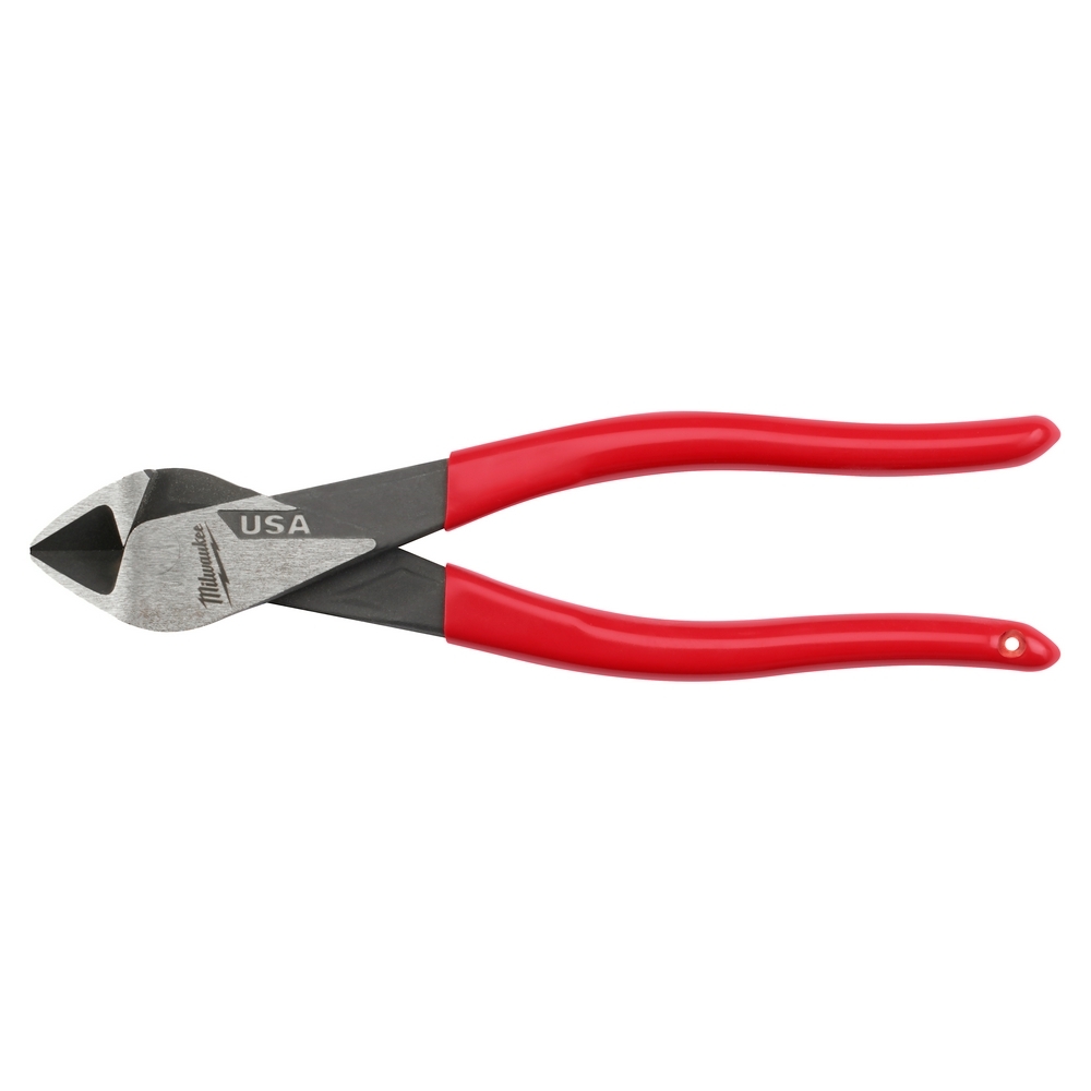 MT508 Plier, 8 in Nominal, Steel Jaw, 7.88 in OAL, Flush Cut