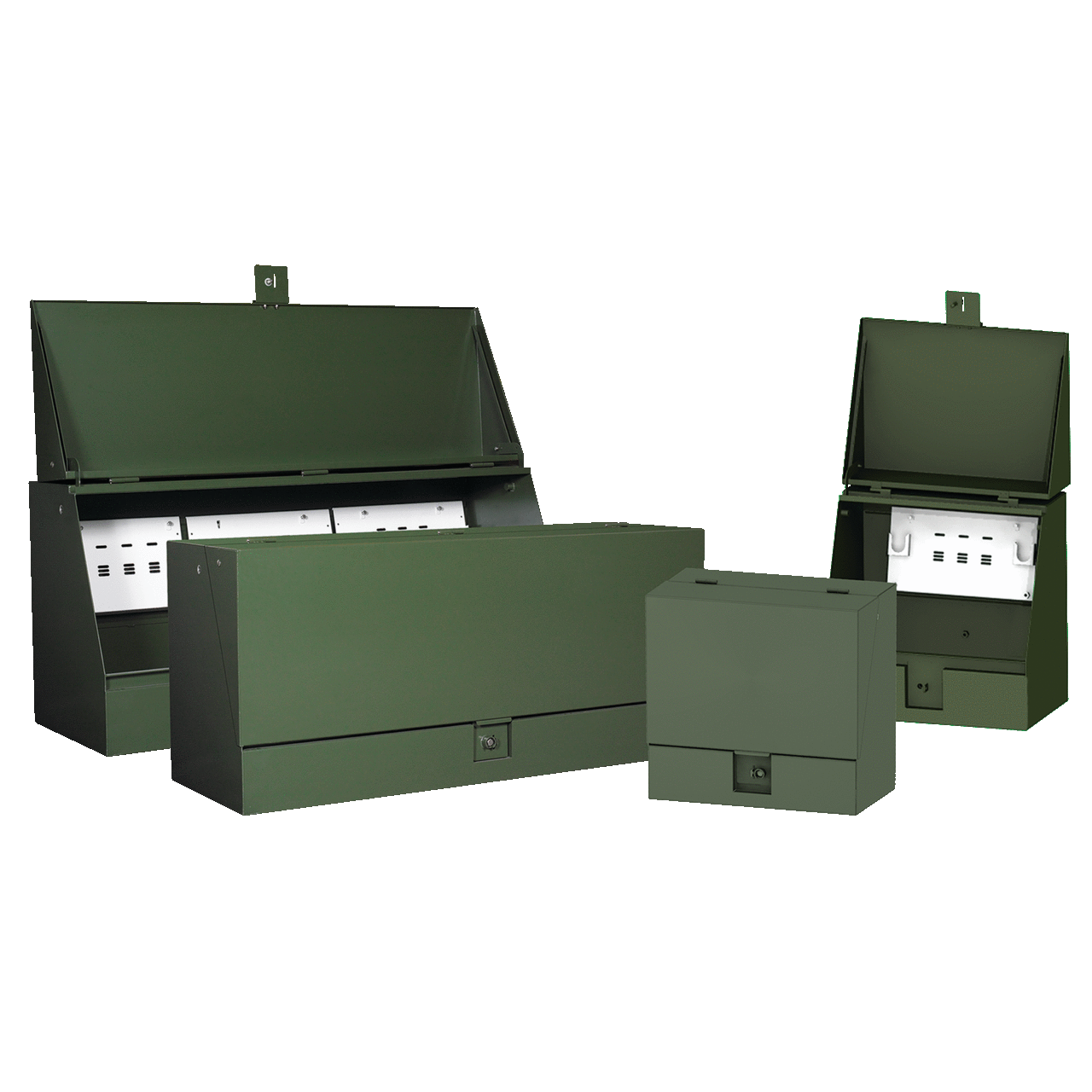 UJP2MOFF UJ Series Style D Standard Panel, 11.66 in H x 21-1/2 in W, Steel, Munsell Green