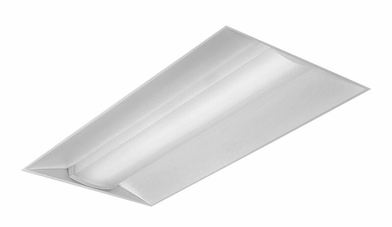 2EVG54L840-4-D-UNV-DIM Luminaires Day-Brite EvoGrid Static Standard Efficiency Recessed Lighting, LED Lamp, 54.8 W Fixture, Grid Ceiling Opening, 120 to 277 V AC