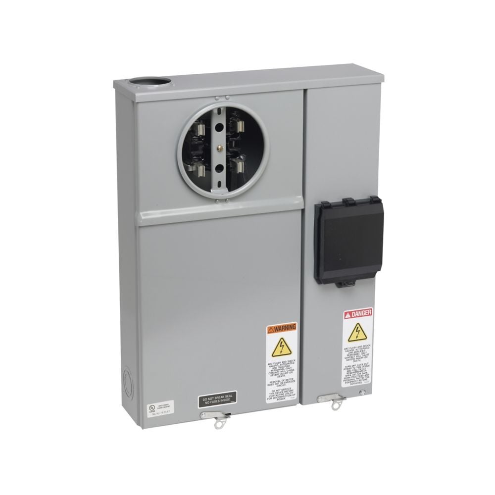U214 MTBH MS45 1-Position Meter Main Breaker, 100 A, NEMA 3R Enclosure