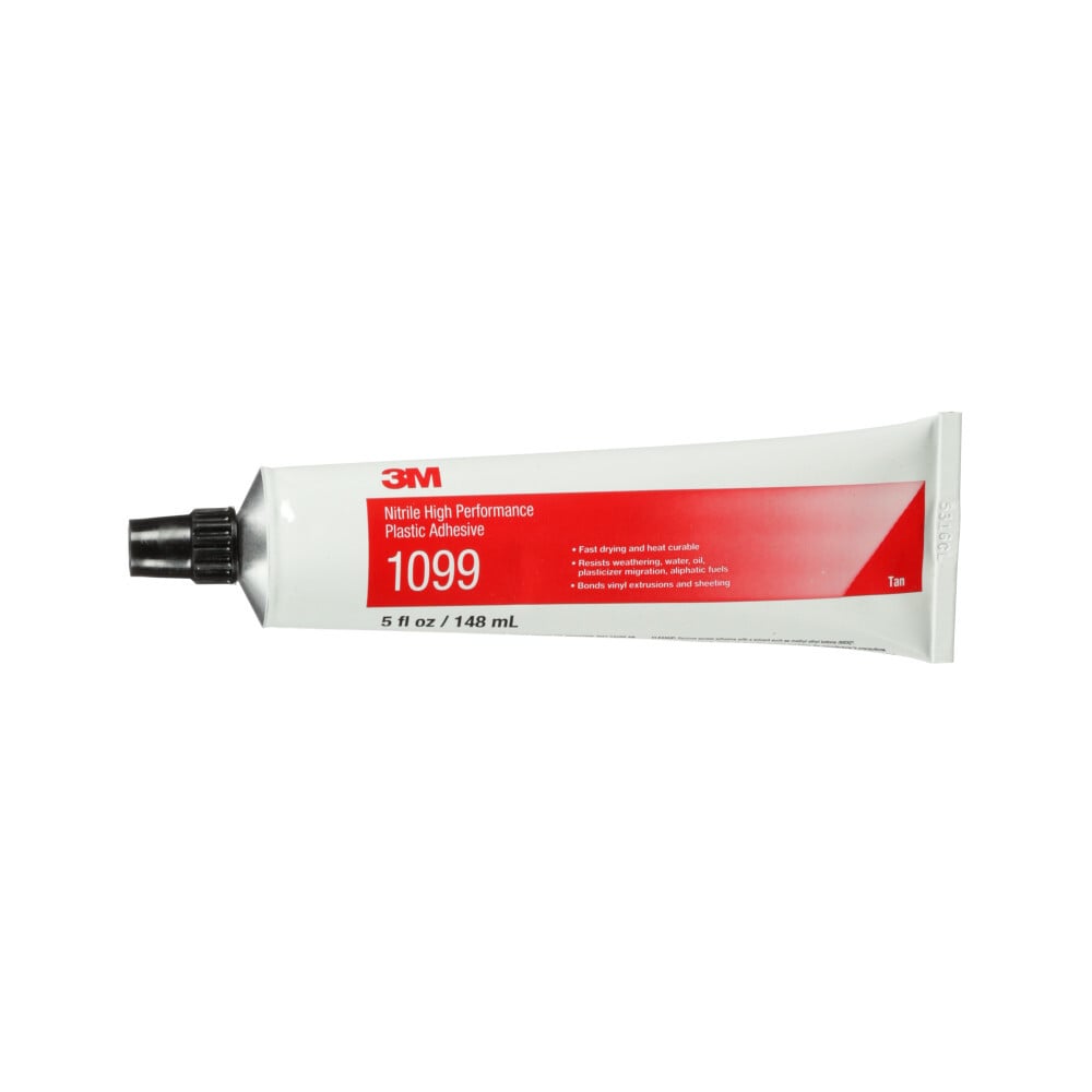 7000000796 1099 High Performance Plastic Adhesive, 5 fl-oz Tube, Light Tan