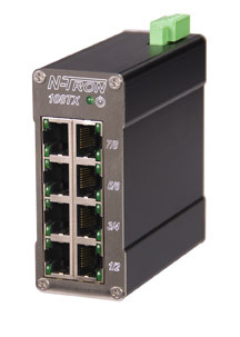 108TX MDR Unmanaged Industrial Ethernet Switch