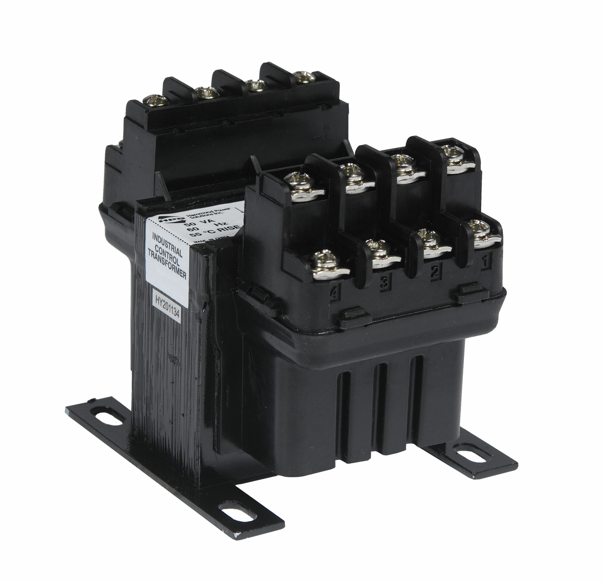 PH75MQMJ Imperator Industrial Molded Open Style Control Transformer, 240/480 V AC Primary, 120/240 VAC Secondary, 75 VA Power Rating, 50/60 Hz, 1 Phase