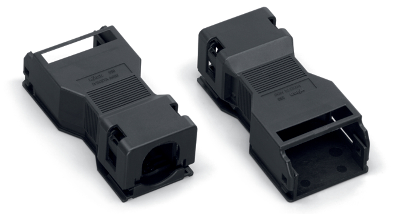 890-505 5-Pole Strain Relief Housing, 0.173 in, Polyamide (PA66)