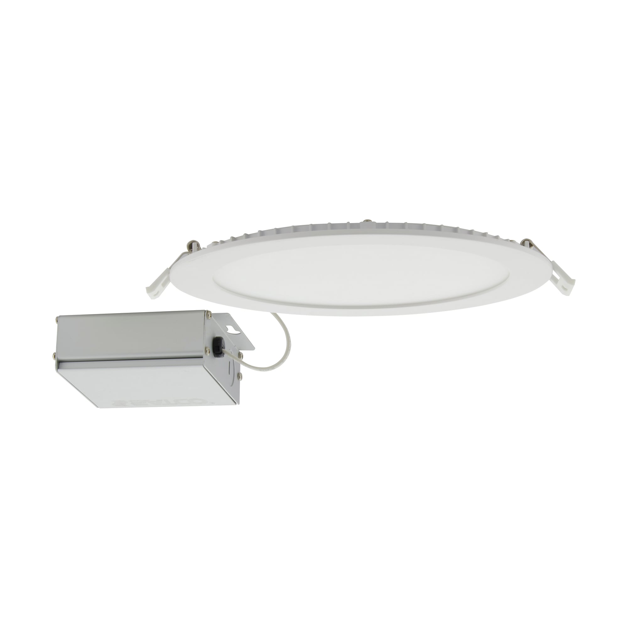 S11828 ColorQuick Contemporary Round LED Downlight, LED Lamp, 24 W Fixture, 120 V AC, Aluminum Housing
