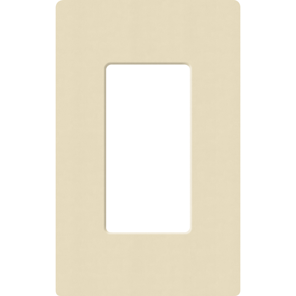 SC-1-SD Claro Wall Plate for Decorator-Style Dimmers, Switches, and Outlets, 1 Gang, Satin, Sand
