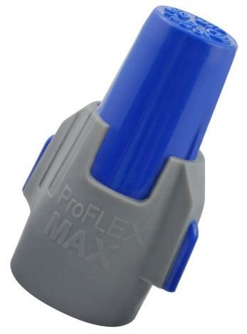 30-1348J Twist-On Connector, Expanding Square Wire Spring, 14 to 6 AWG, Polypropylene