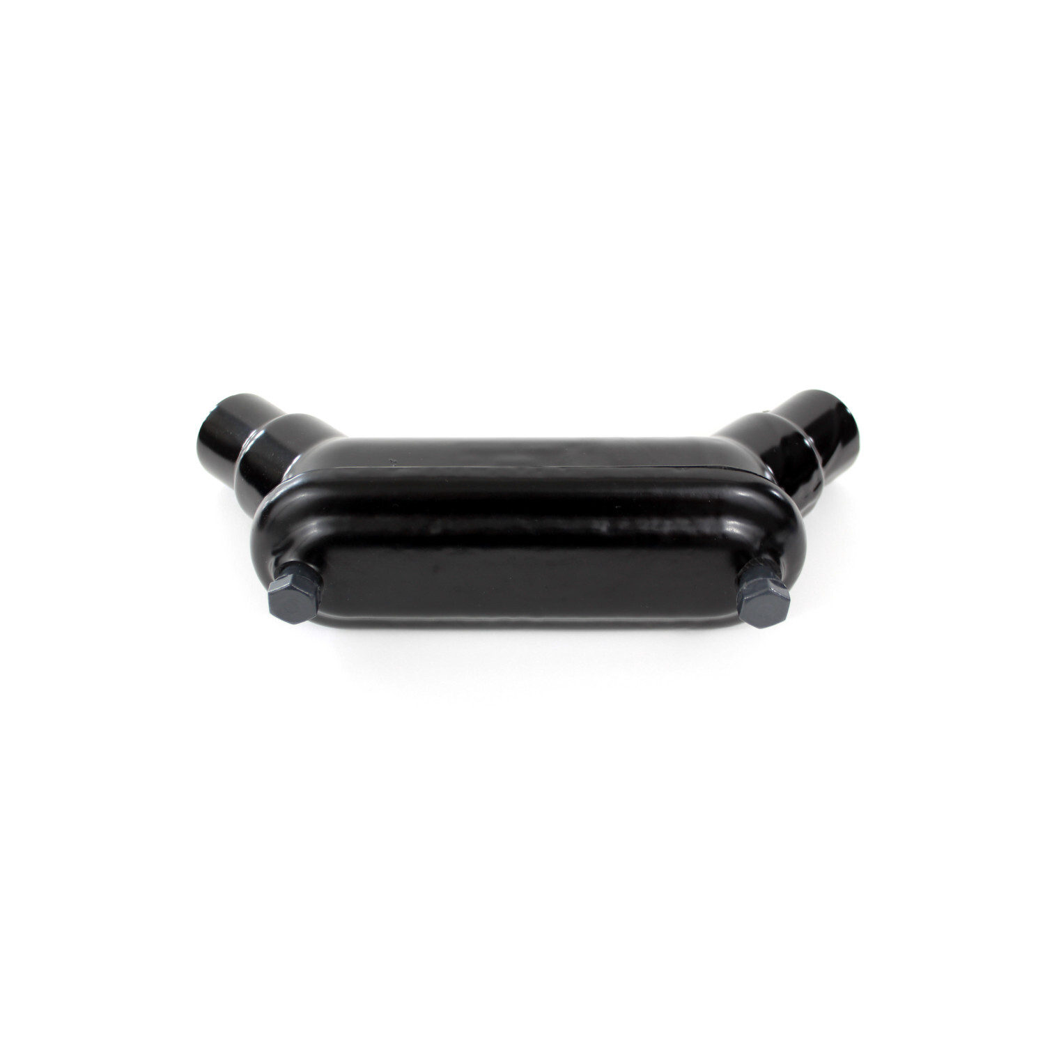 PV4000BUB10 Type BUB Conduit Body, 4 in Hub, Mogul, Steel, Galvanized/PVC Coated
