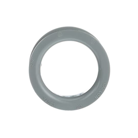E997K Carlon Conduit End Bell, 2-1/2 in, For Use With SCH 40 and SCH 80 Rigid Non-Metallic Conduit, PVC